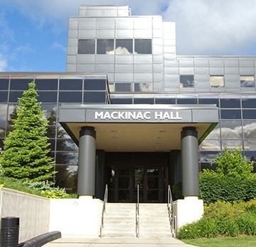 Mackinac Hall entrance